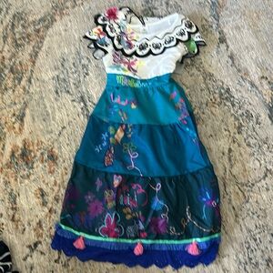 Disney’s Maribel from Encanto dress/costume size 78 complete with butterfly